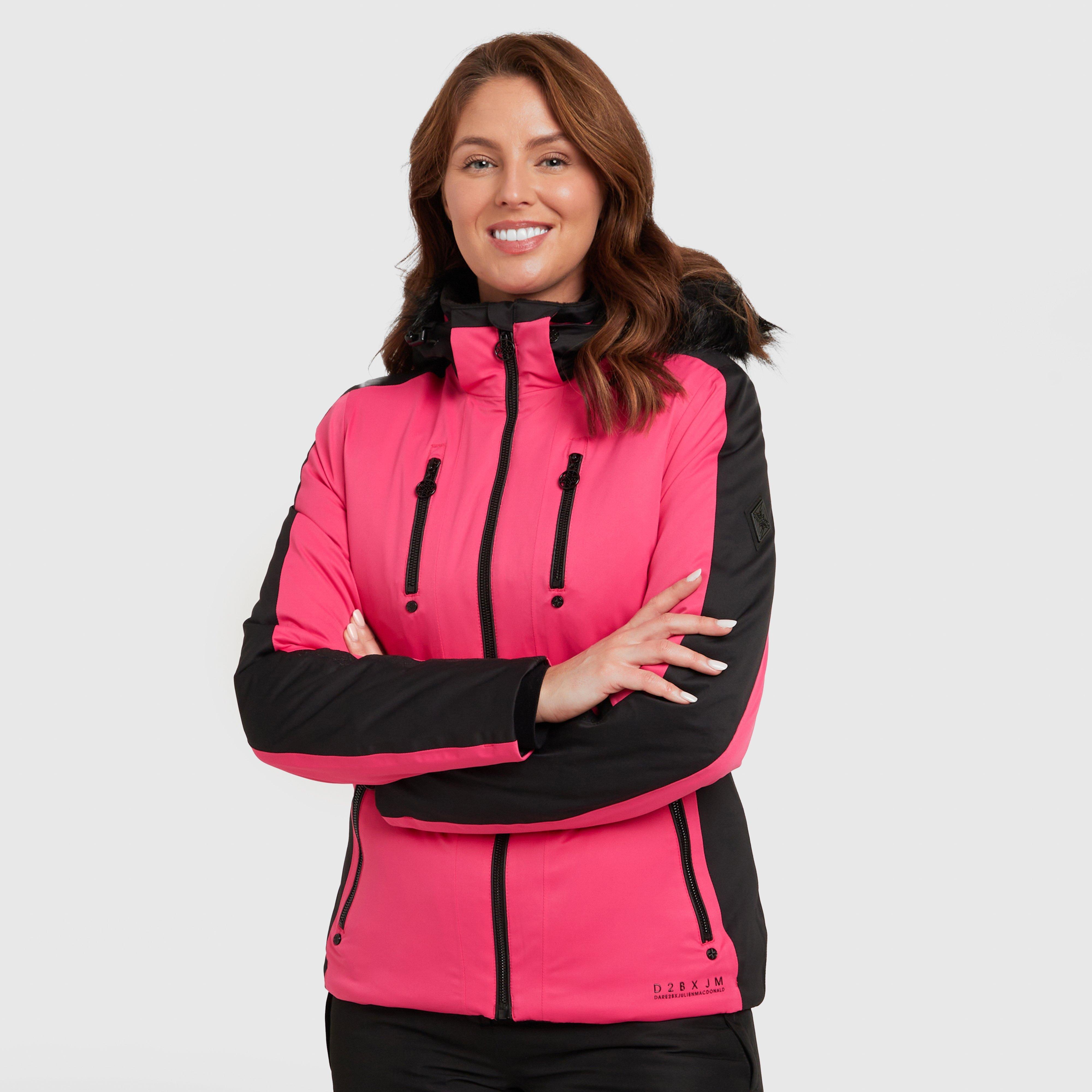 Dare 2B Women's Frenzied Ski Jacket, Pink