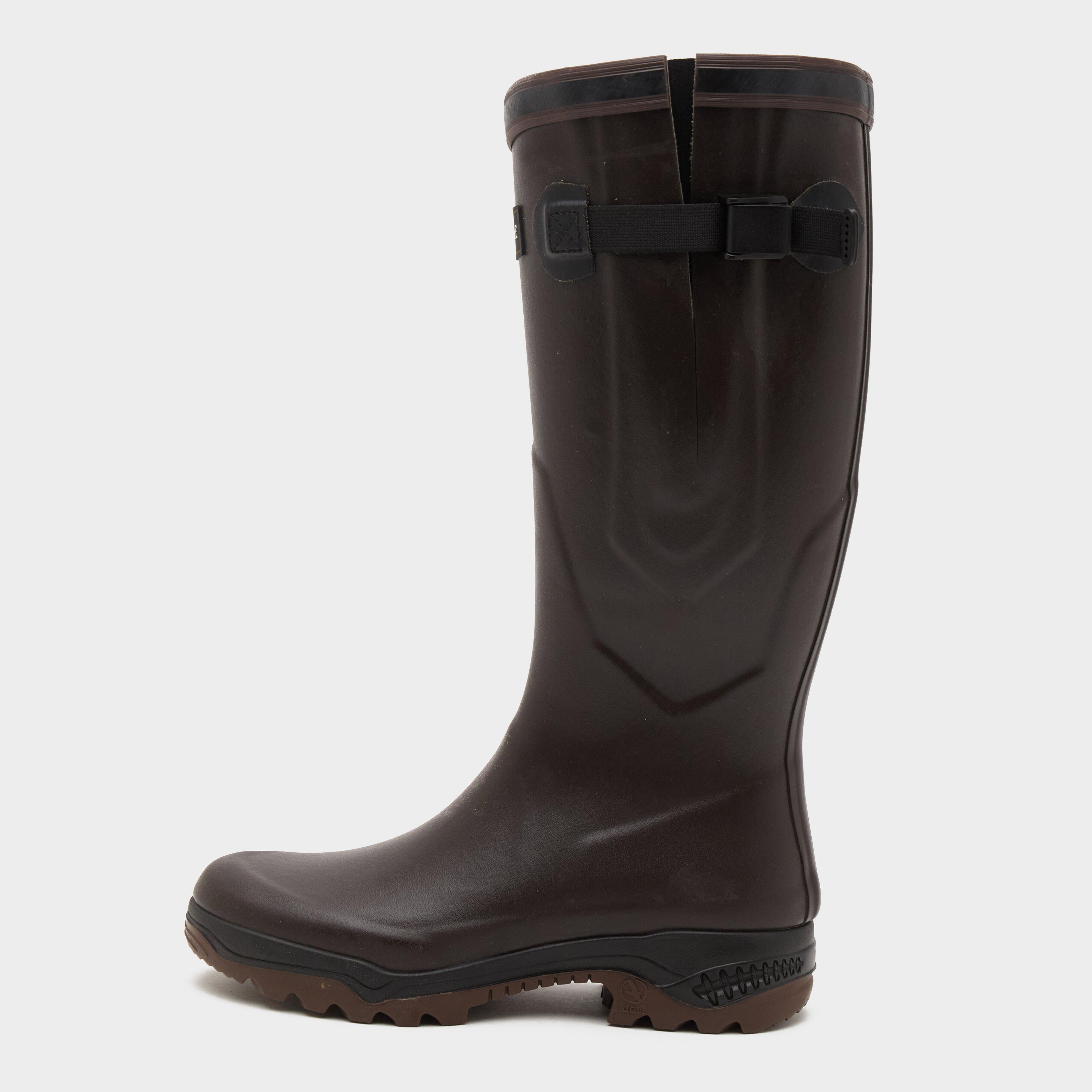 Aigle Mens Parcours 2 Vario Wellington Boots Brun, Brown
