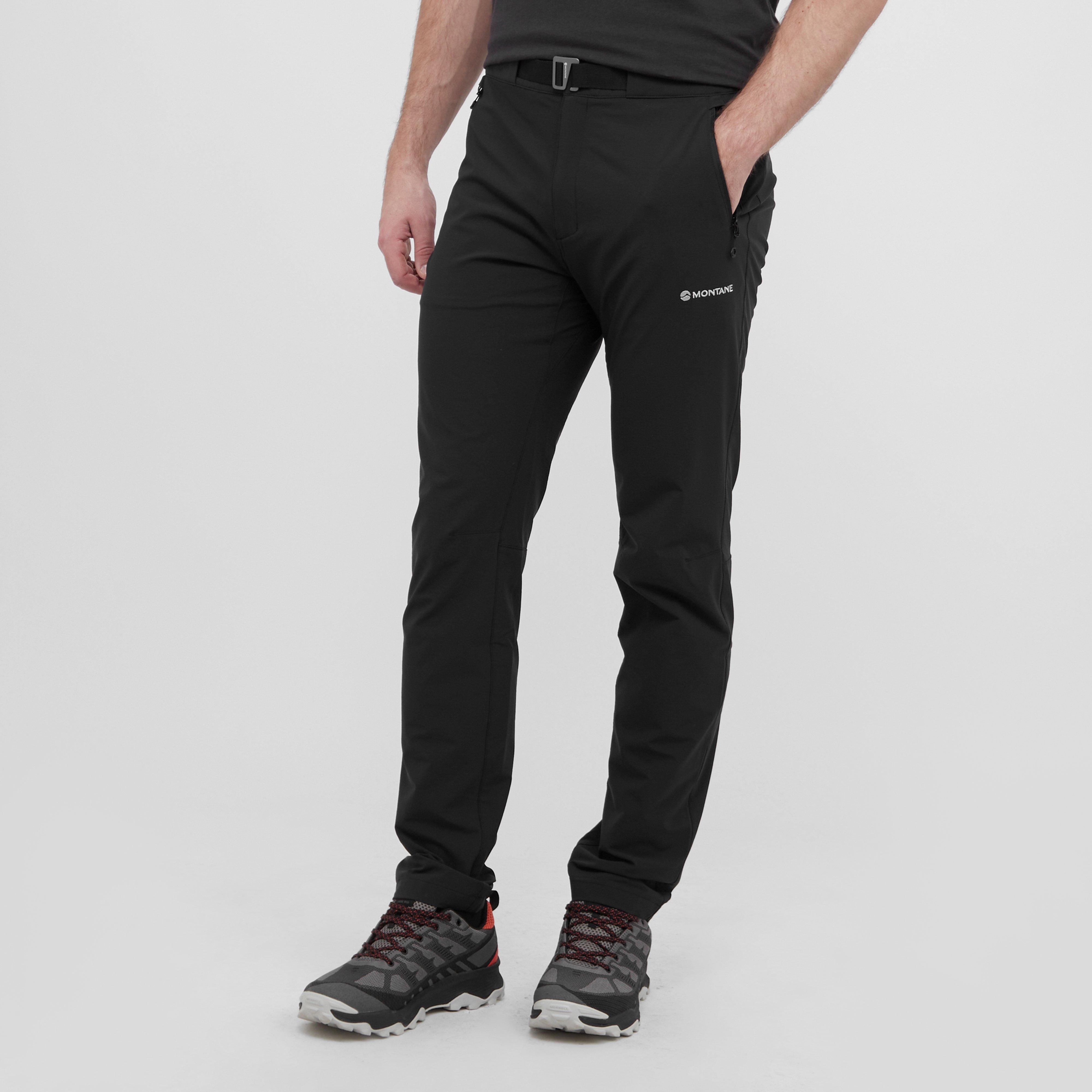 Montane Men's Dynamic Lite Stretch Trousers, Black
