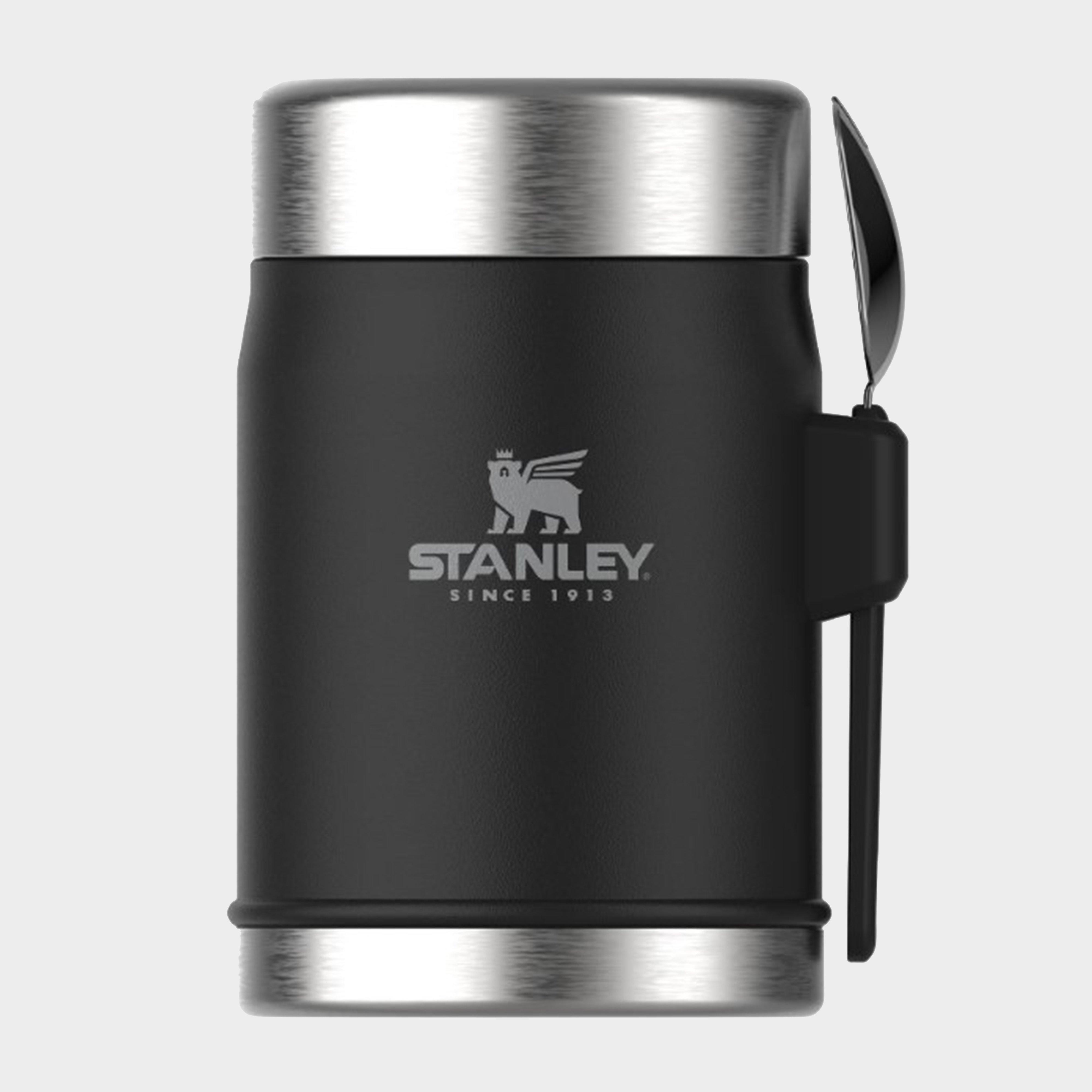 Stanley Classic Legendary Food Jar & Spork 0.4L, Black