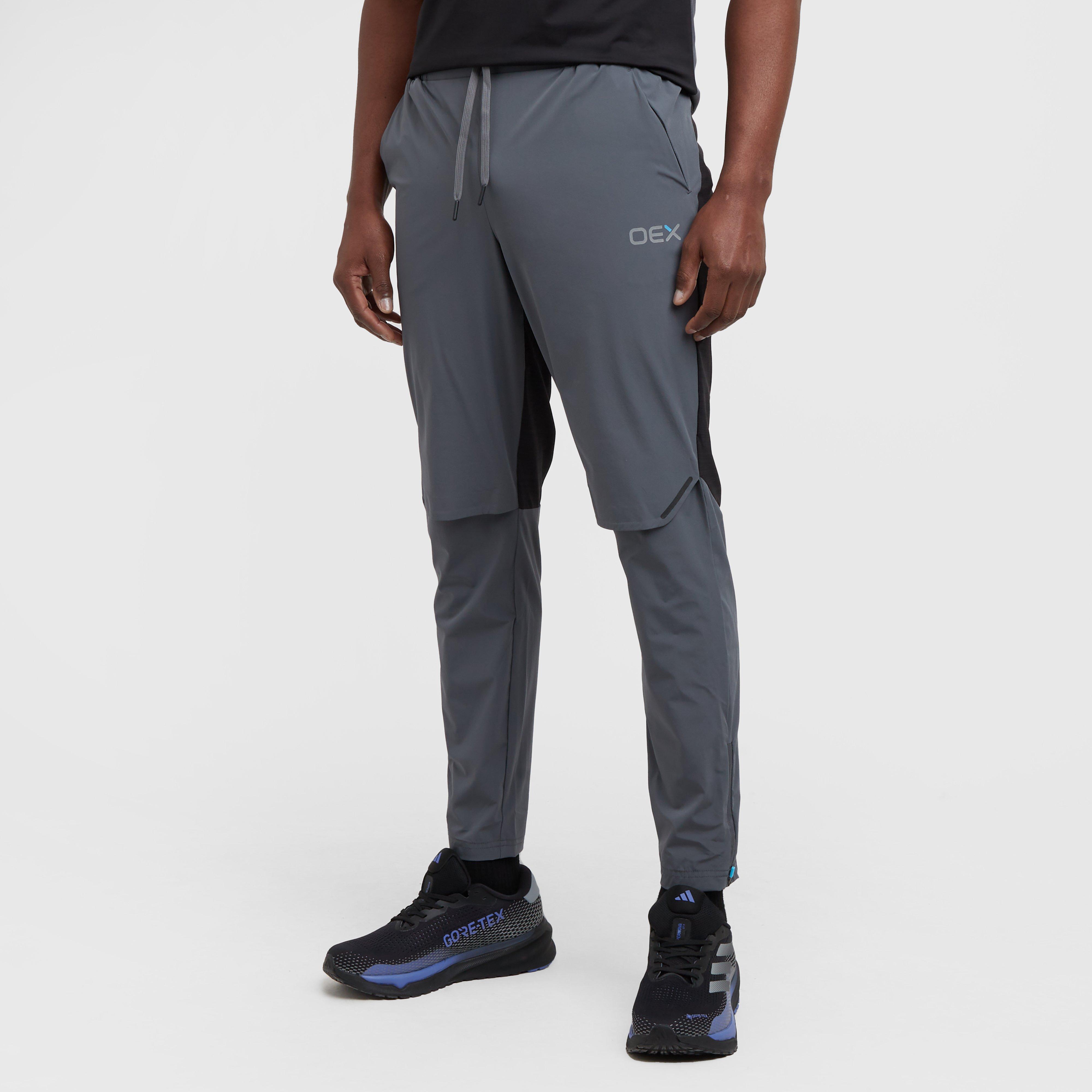 OEX BLUE Men's Peak Track Pants, Grey