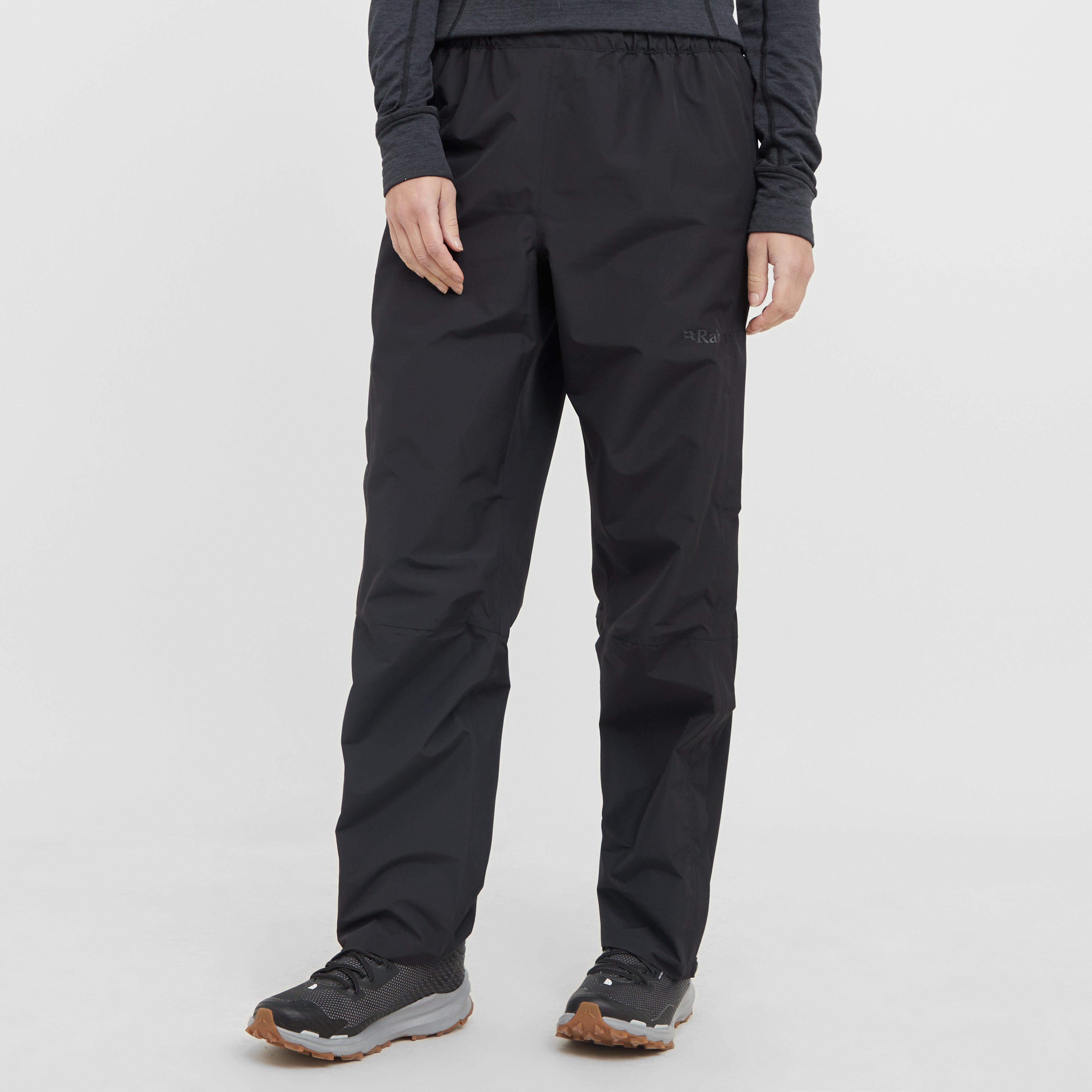 Rab Women's Downpour Waterproof Pants, Black