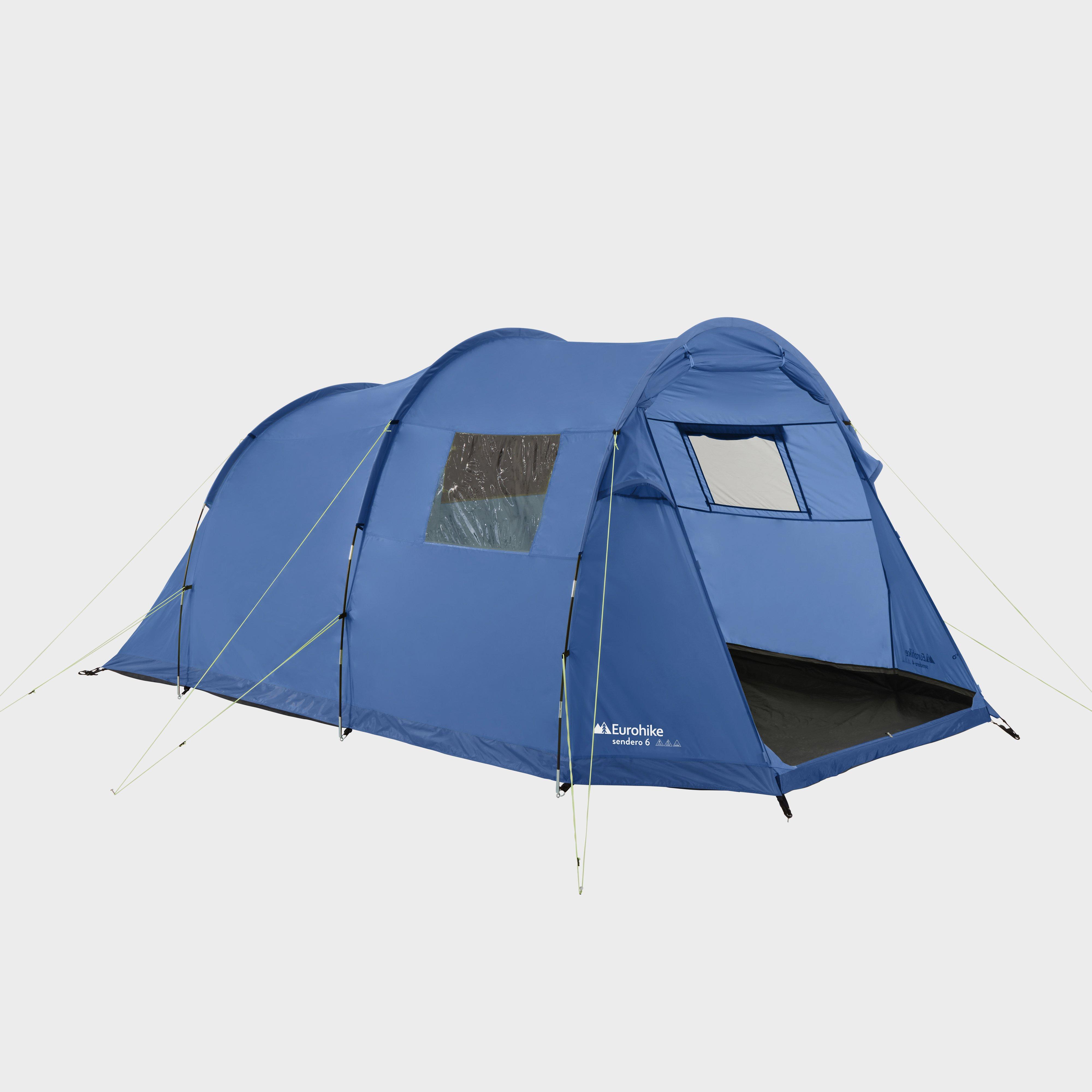 Eurohike Sendero 4 Family Tent, Blue