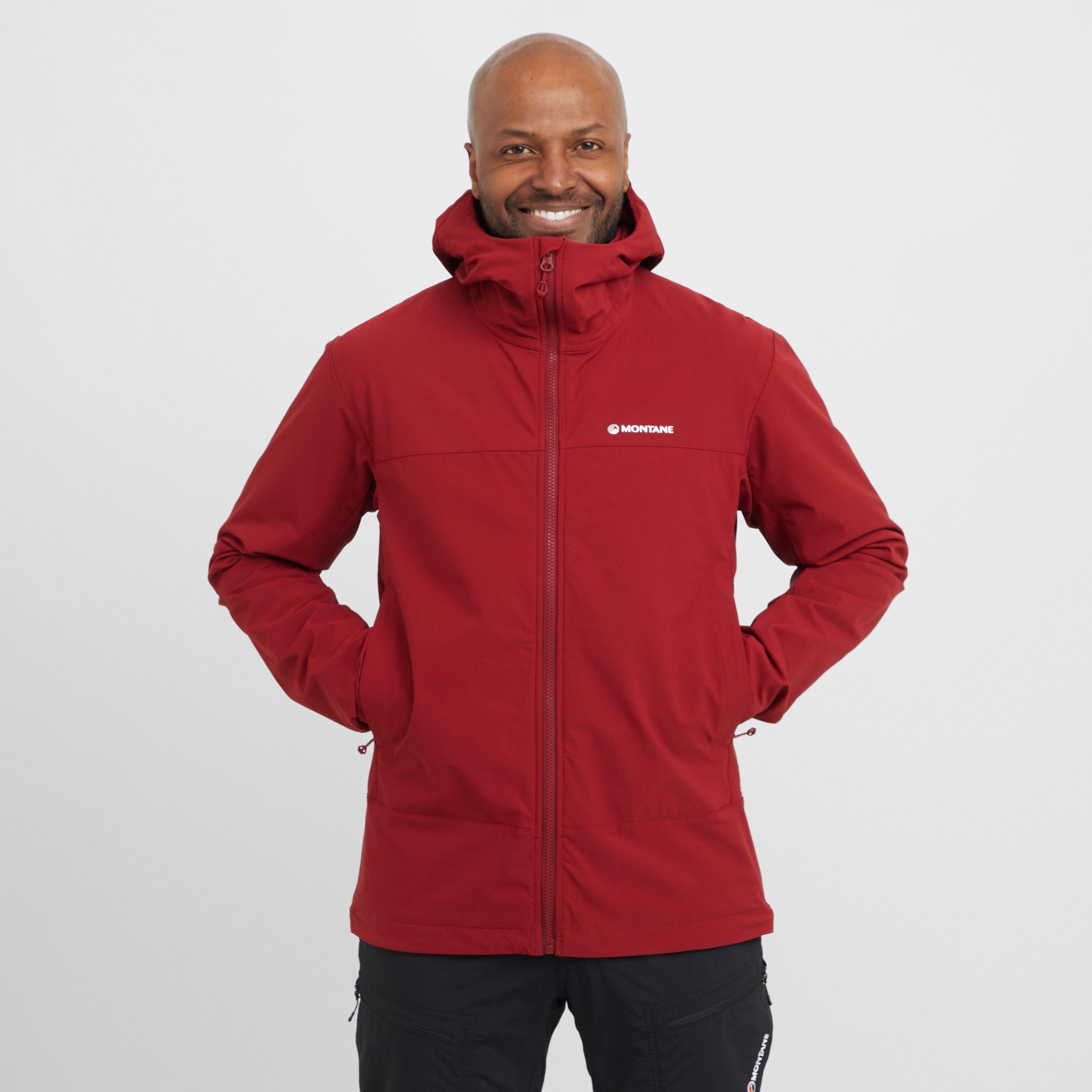 Montane Men's Tenacity Hooded Jacket, Red
