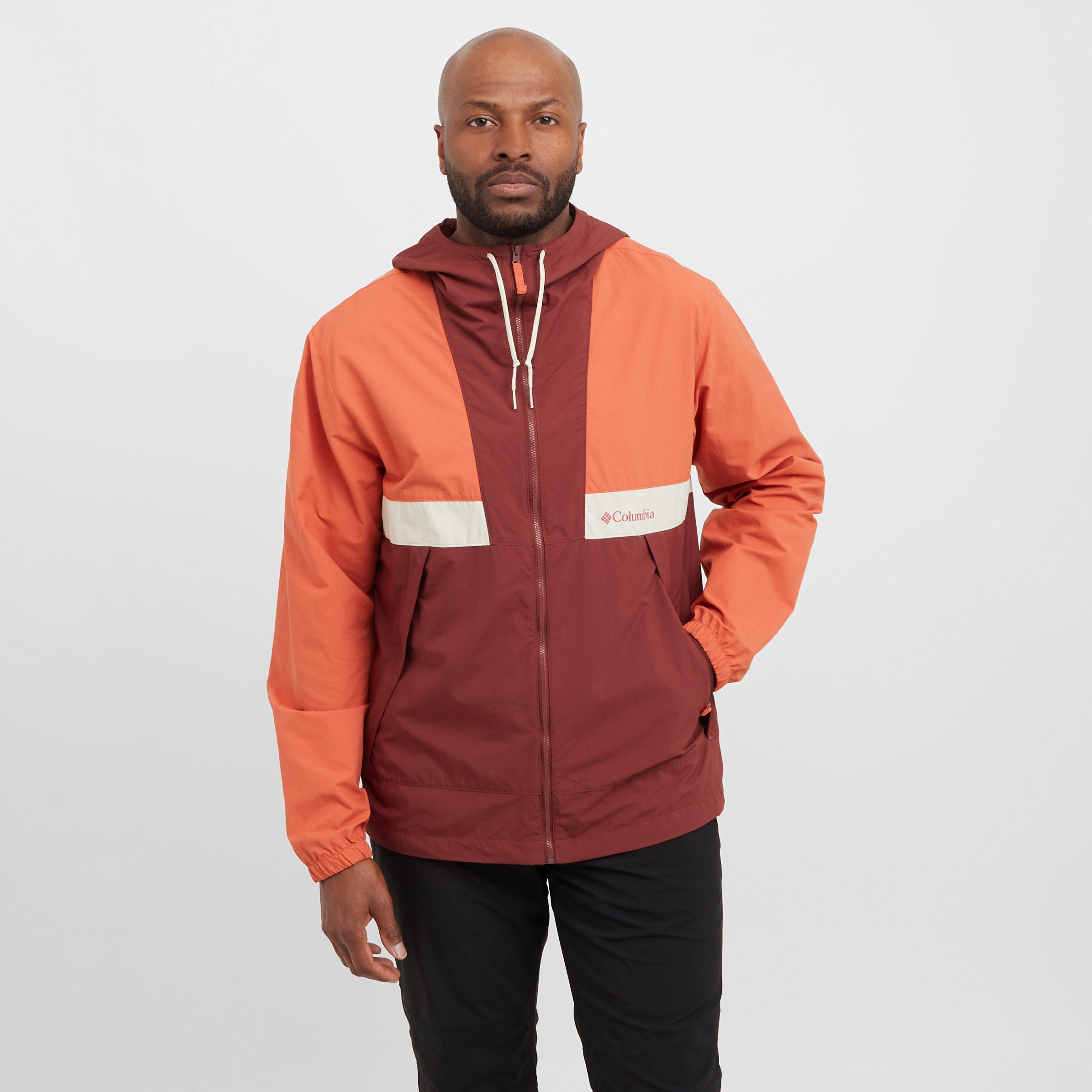 Columbia Men's Spire Valley Hooded Windbreaker, Multi Coloured