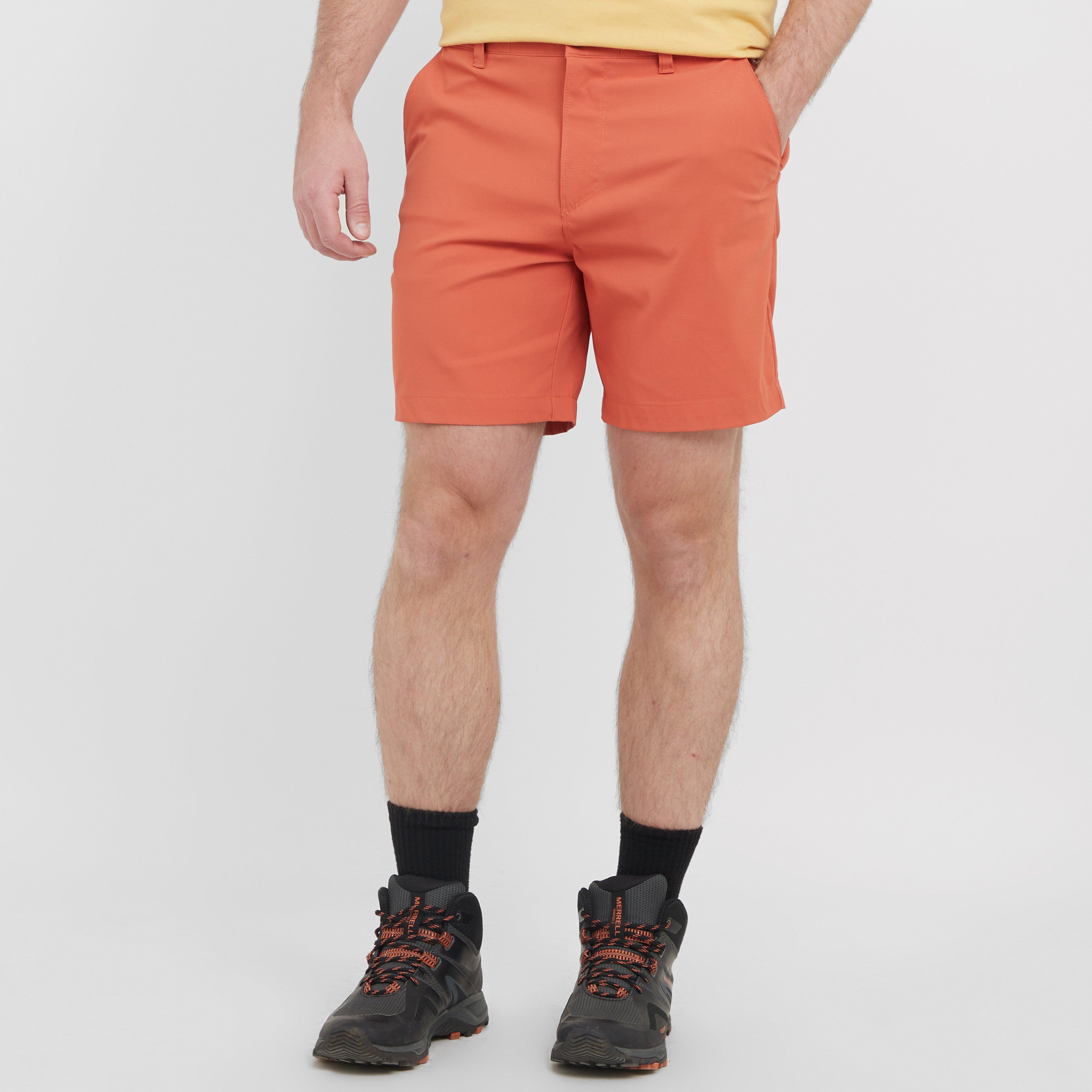 Columbia Men's Tech Trail Utility Hiking Shorts, Orange