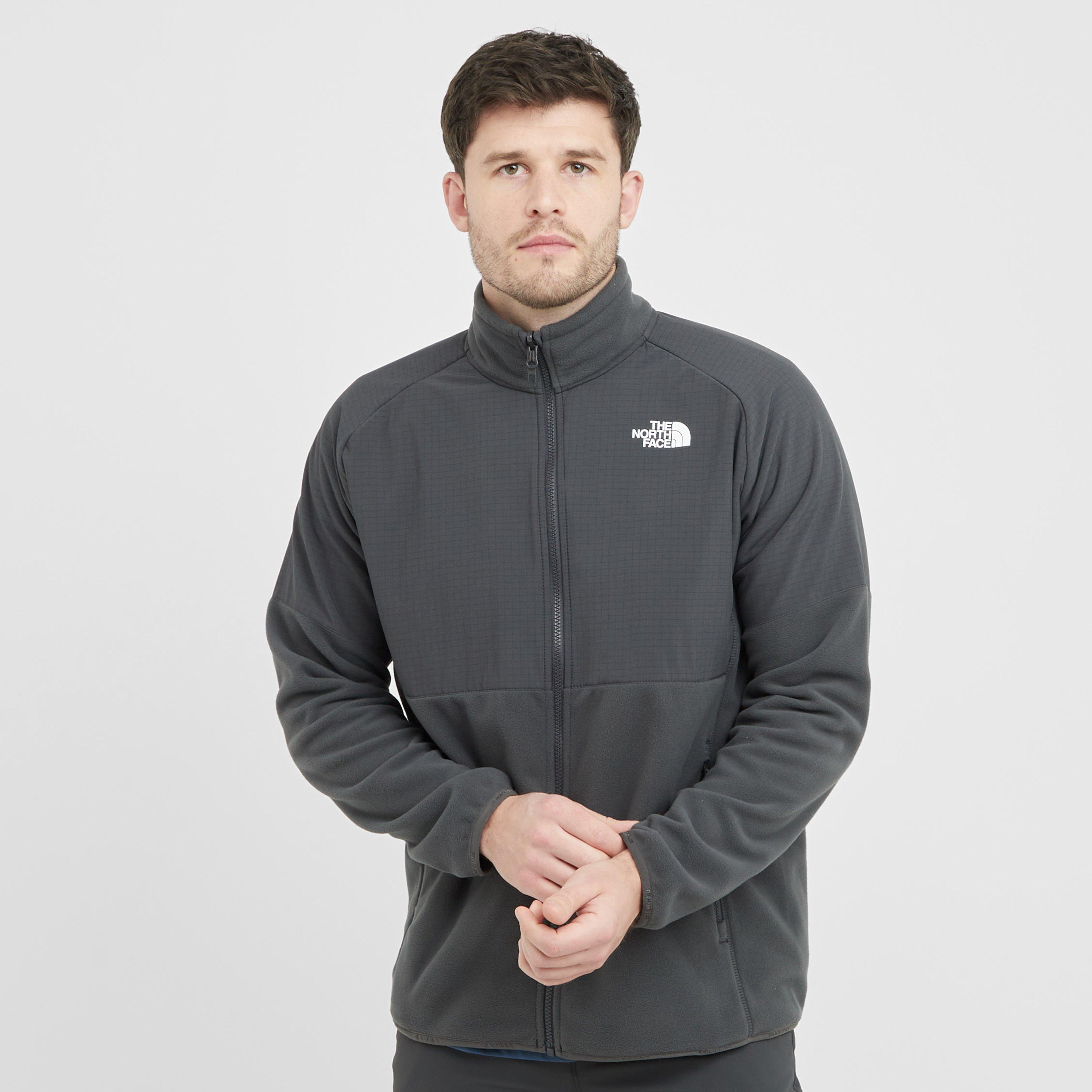 The North Face Men's Glacier Full-Zip Fleece, Grey