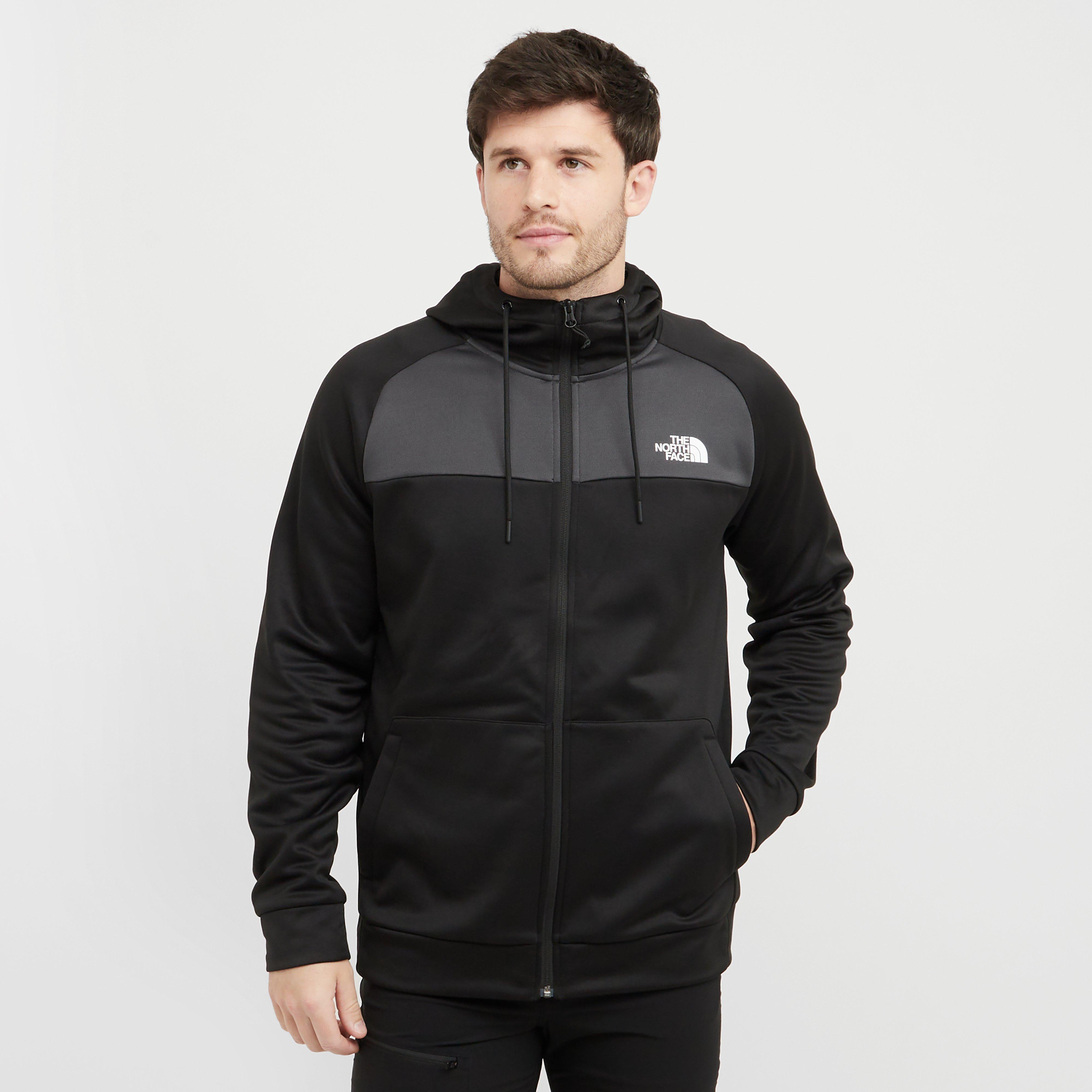 The North Face M REAXION FLEECE F/Z HOODIE - EU, Black