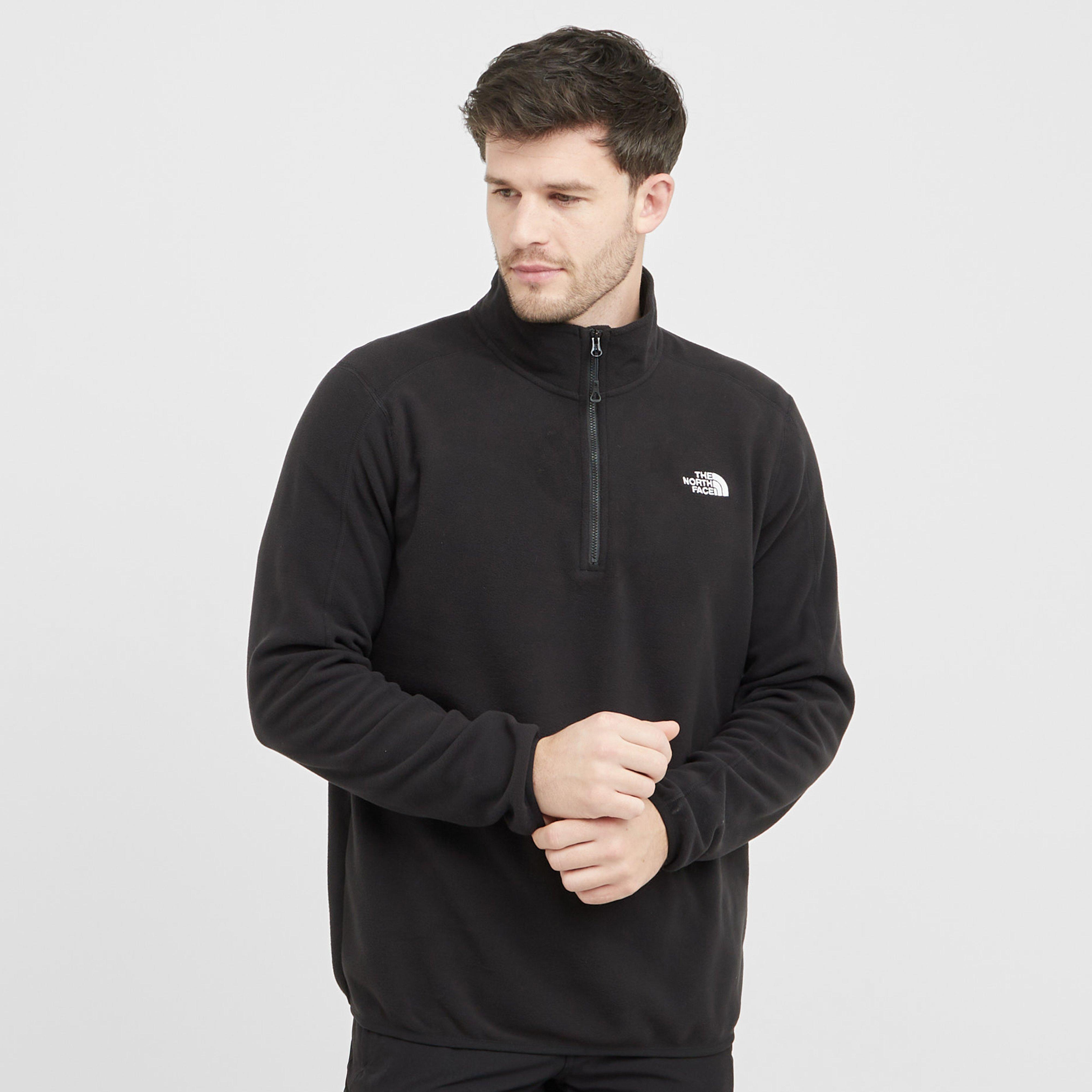 The North Face Men's Resolve 1/2 Zip Fleece, Black