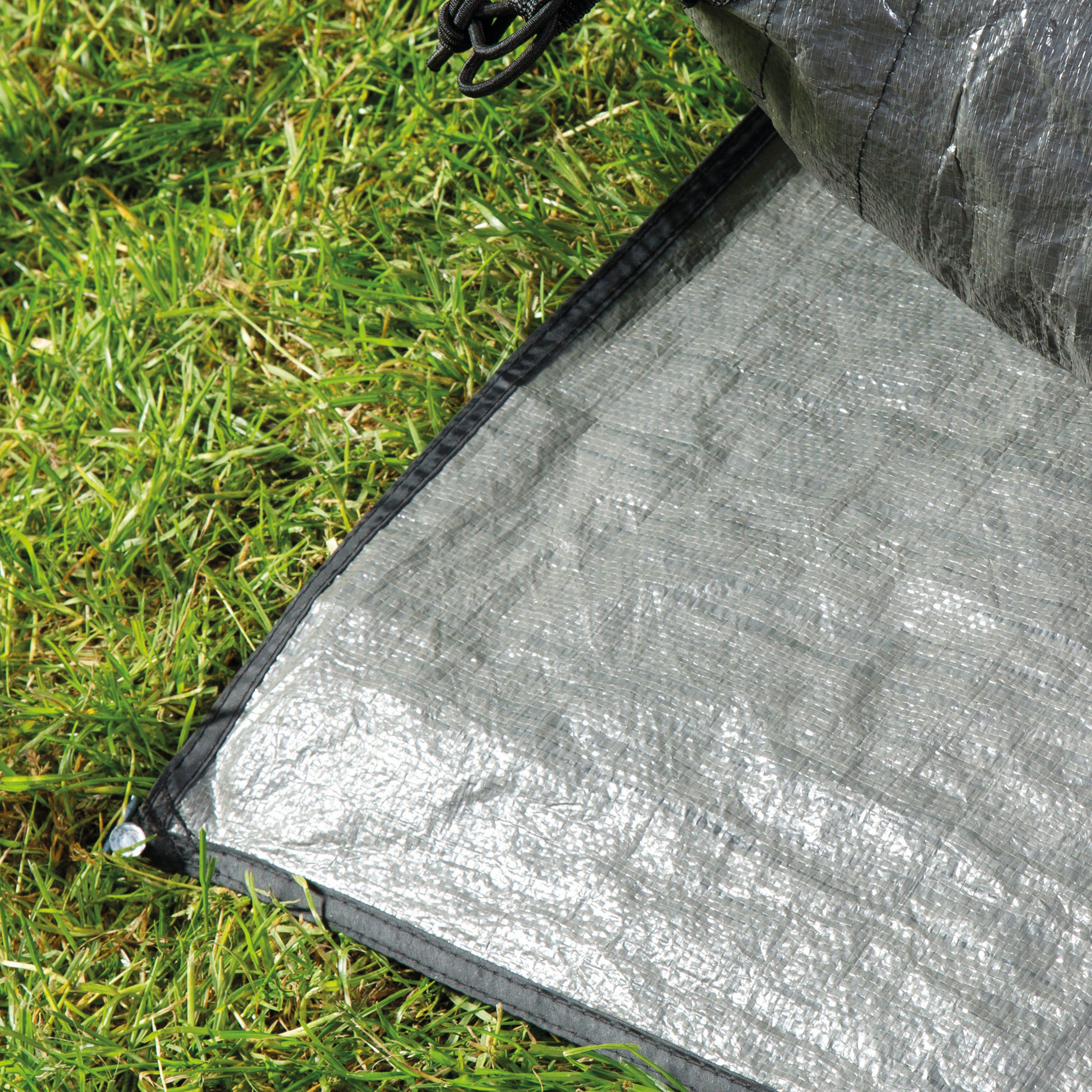 Outwell Willwood 6 Footprint Groundsheet - 525cm x 380cm, Black
