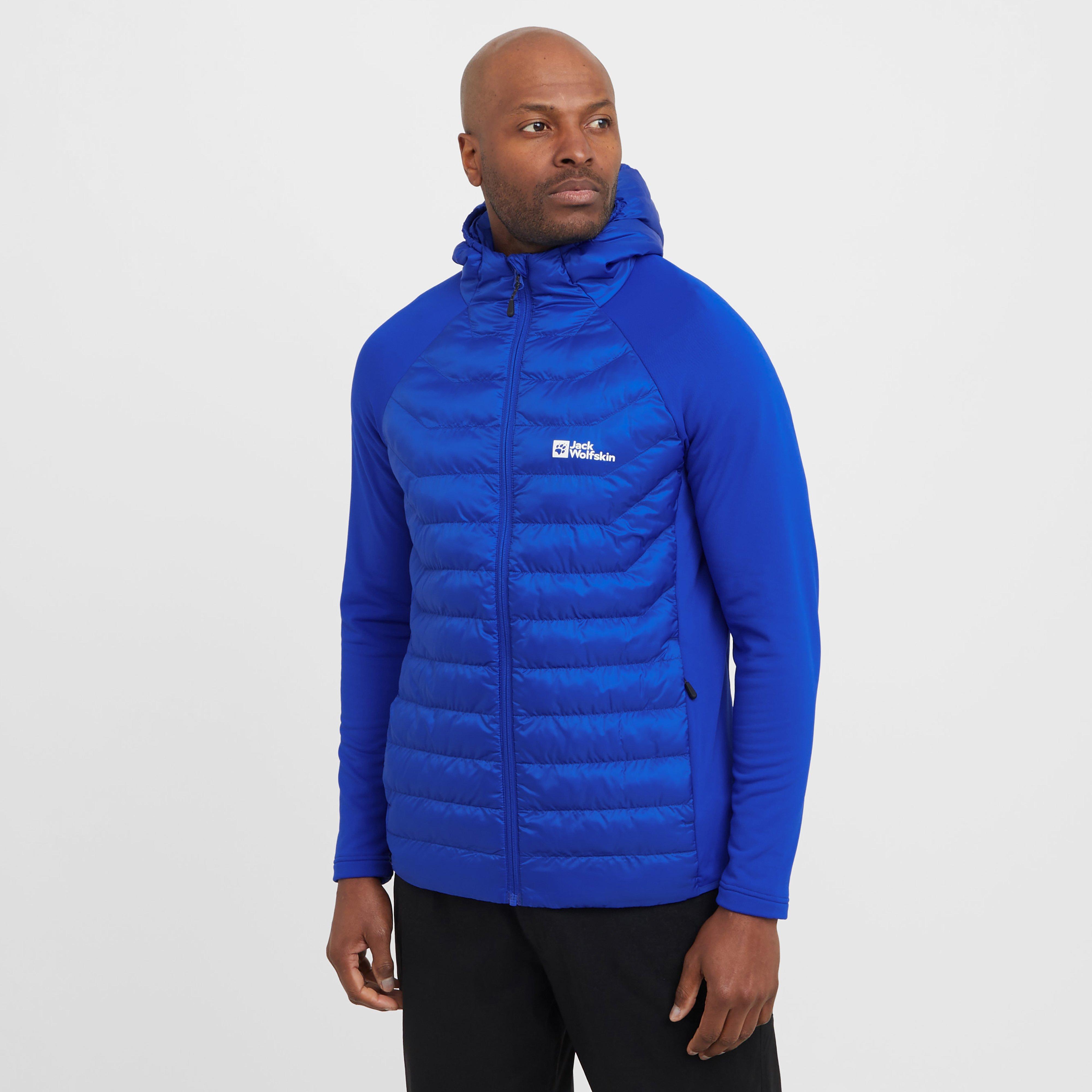 Jack Wolfskin Men's Routeburn Pro Hybrid Jacket, Blue