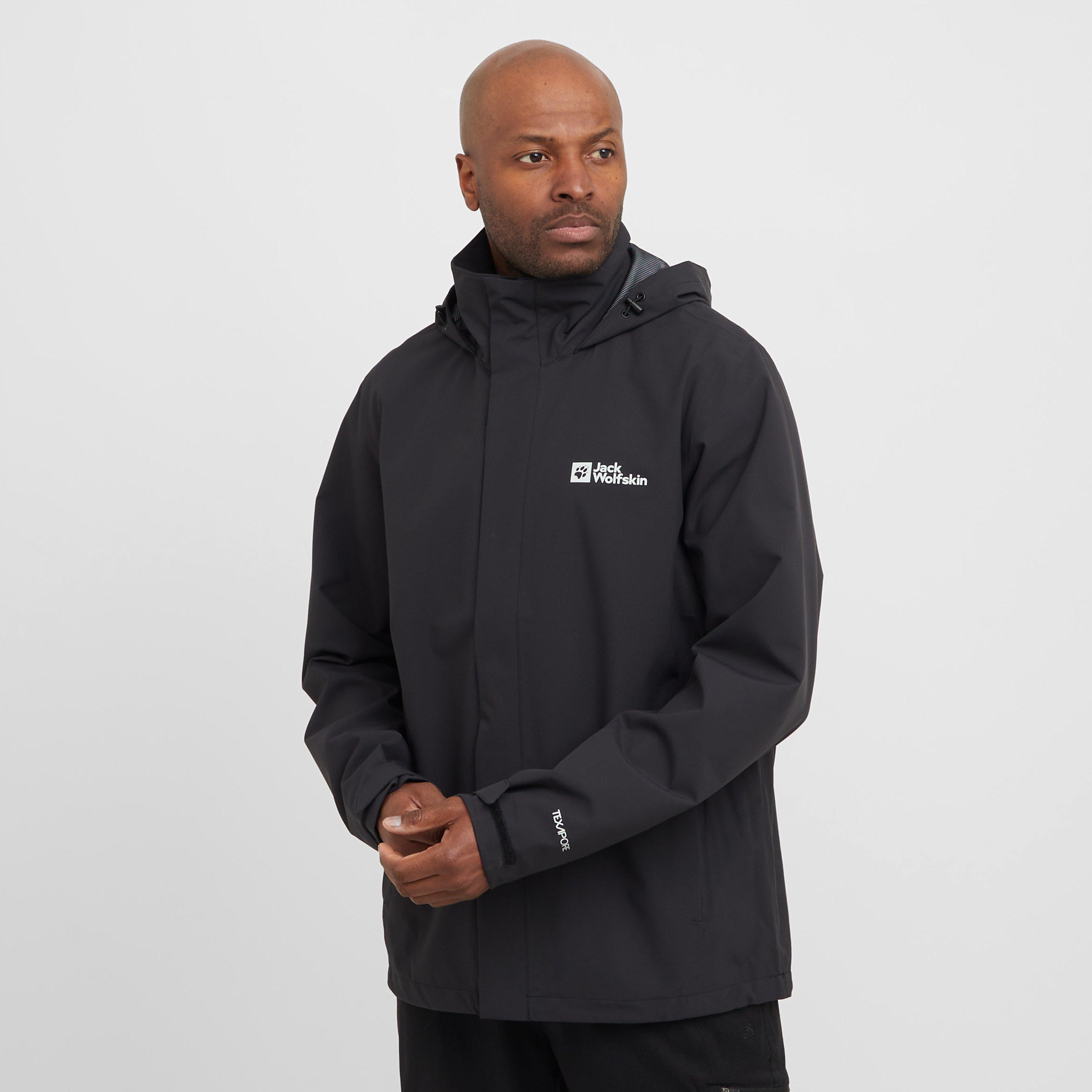 Jack Wolfskin Men's Trailtime 2L Jacket, Black