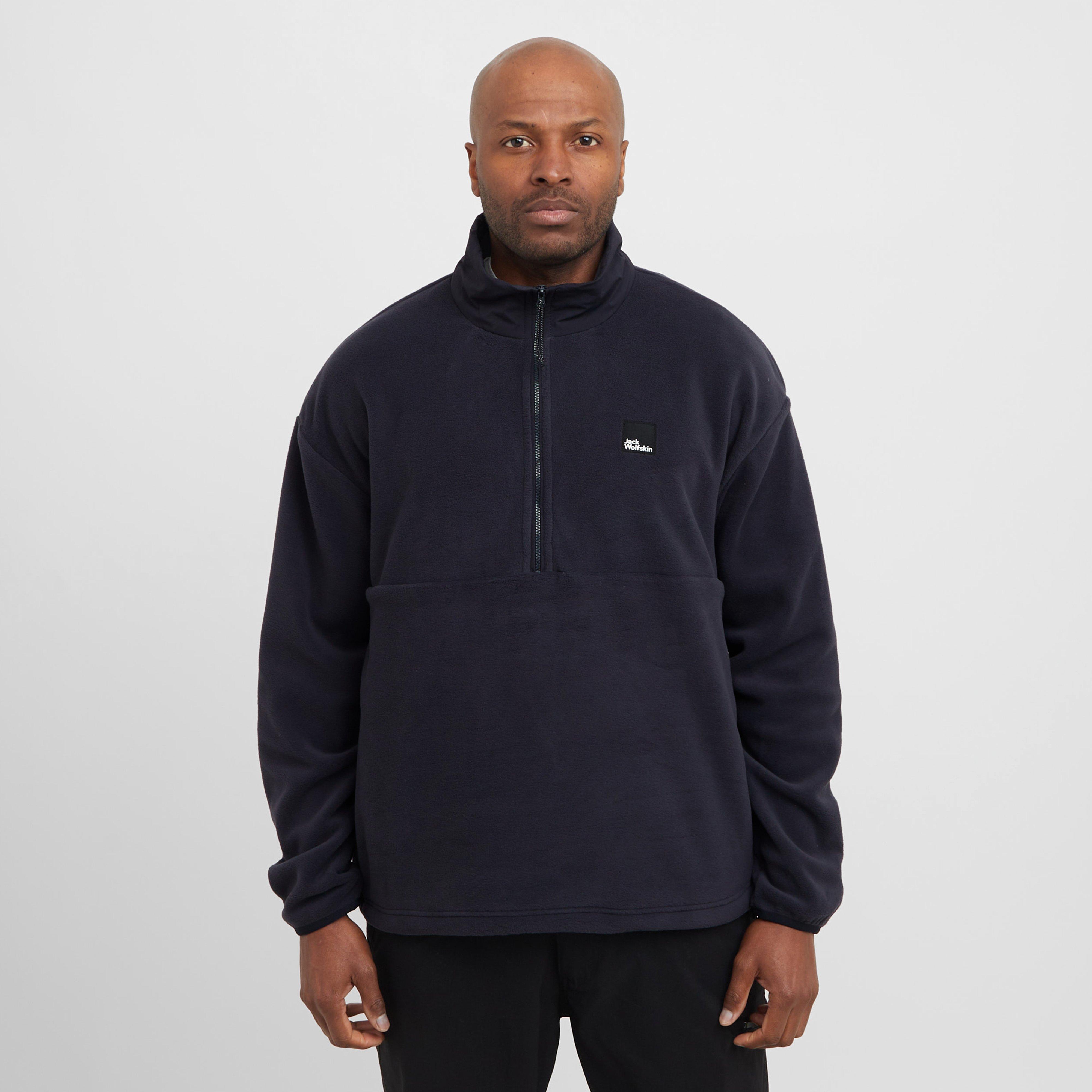 Jack Wolfskin Men's Sumetro Half Zip Fleece, Blue