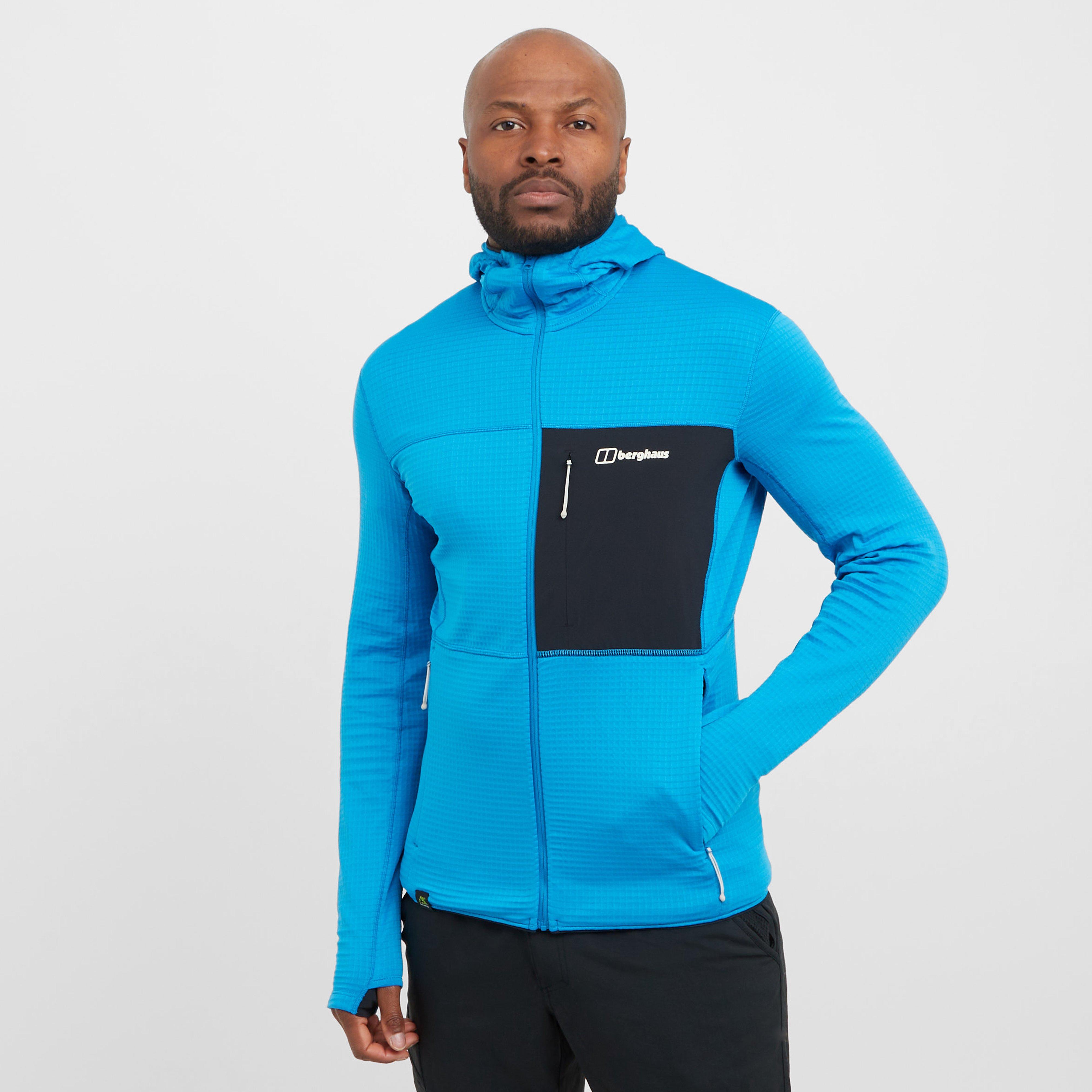 Berghaus Men's Ridge-Hiker Hoodie, Blue