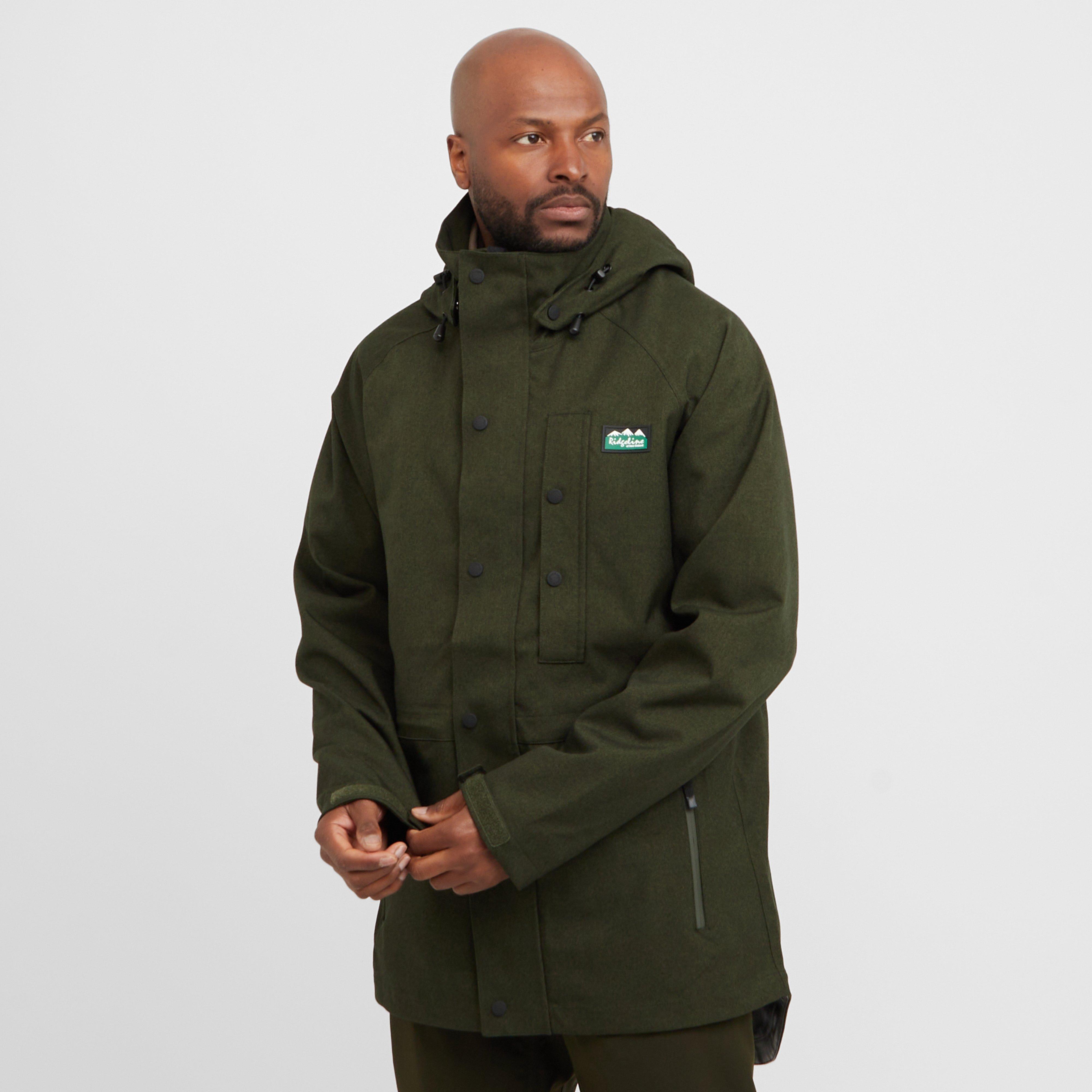 Ridgeline Men's Monsoon Light Jacket, Green