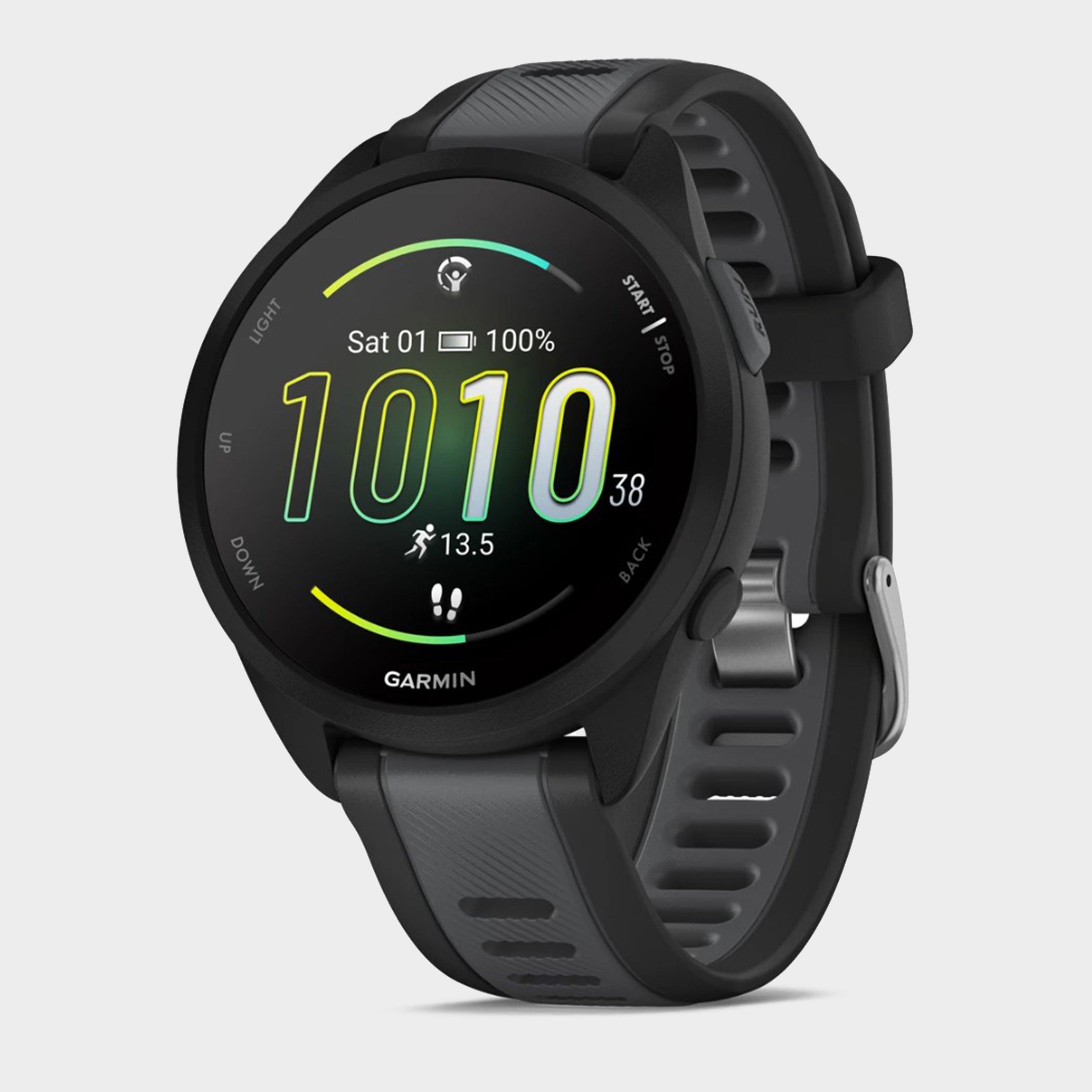 Garmin Forerunner 165 GPS Music Edition Smartwatch, Black