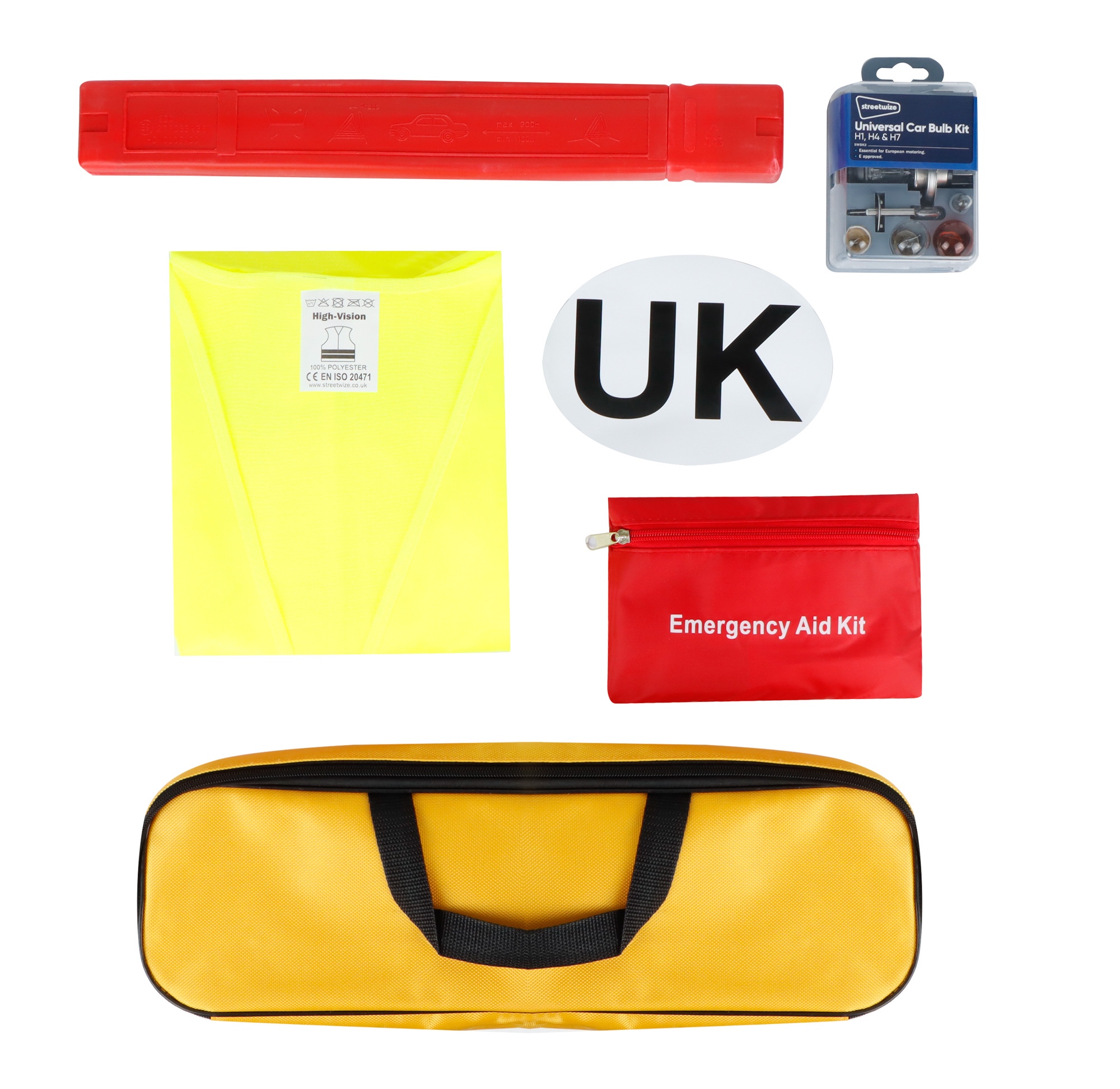 European Breakdown & Emergency Travel Kit - UK to Europe Driving Essentials