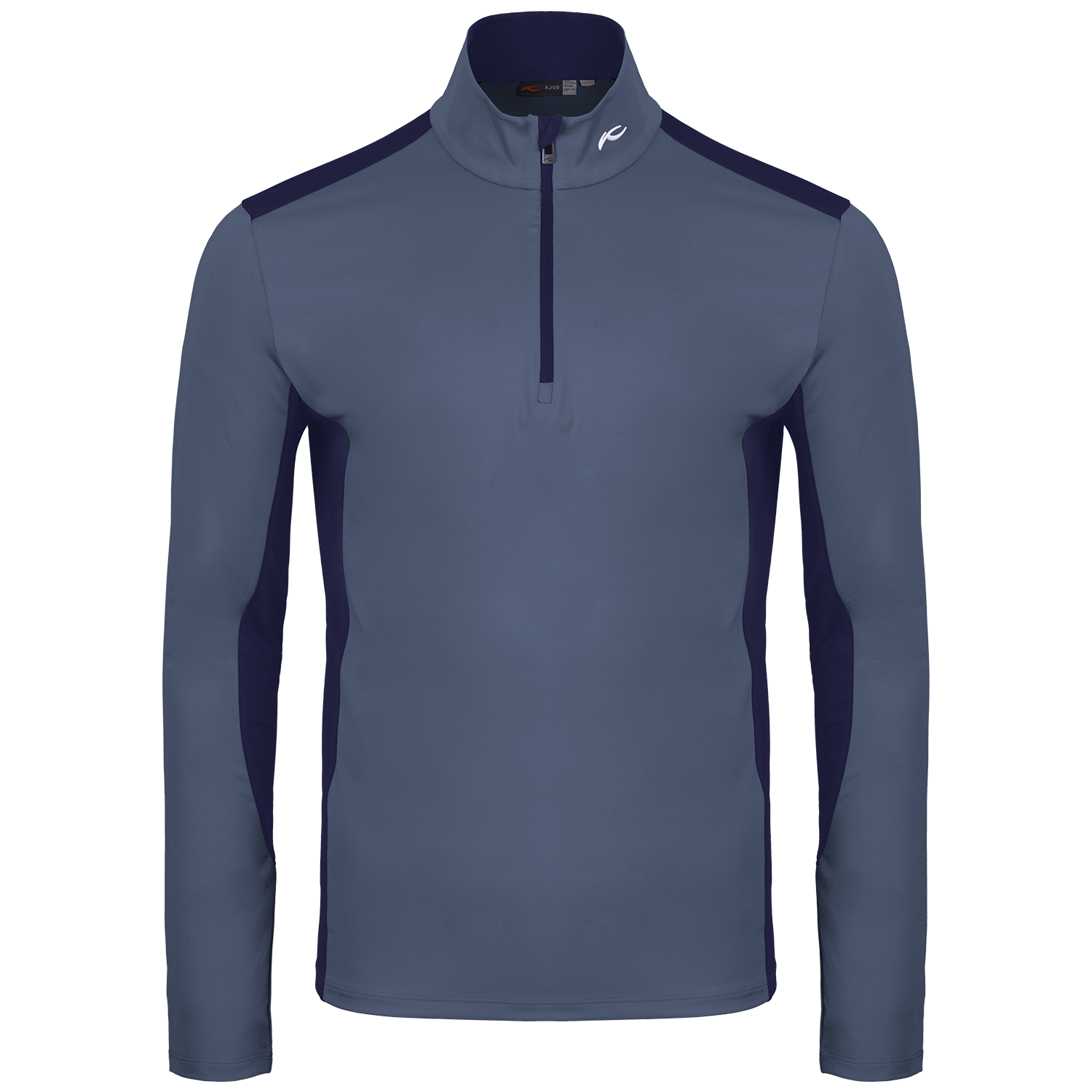KJUS Cool Recovery Zip Neck Golf Sweater