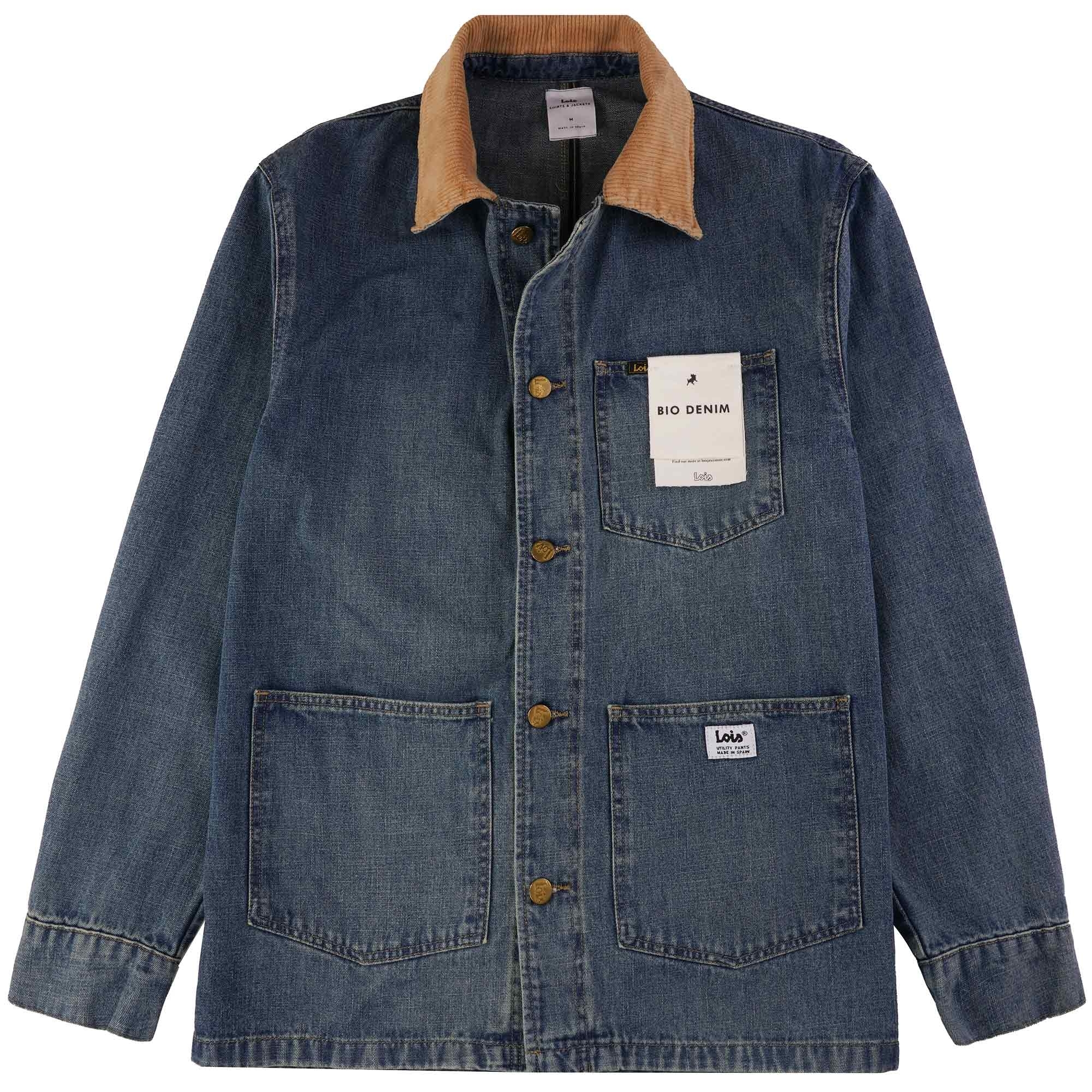 Locomotive Cord Jacket - Blue
