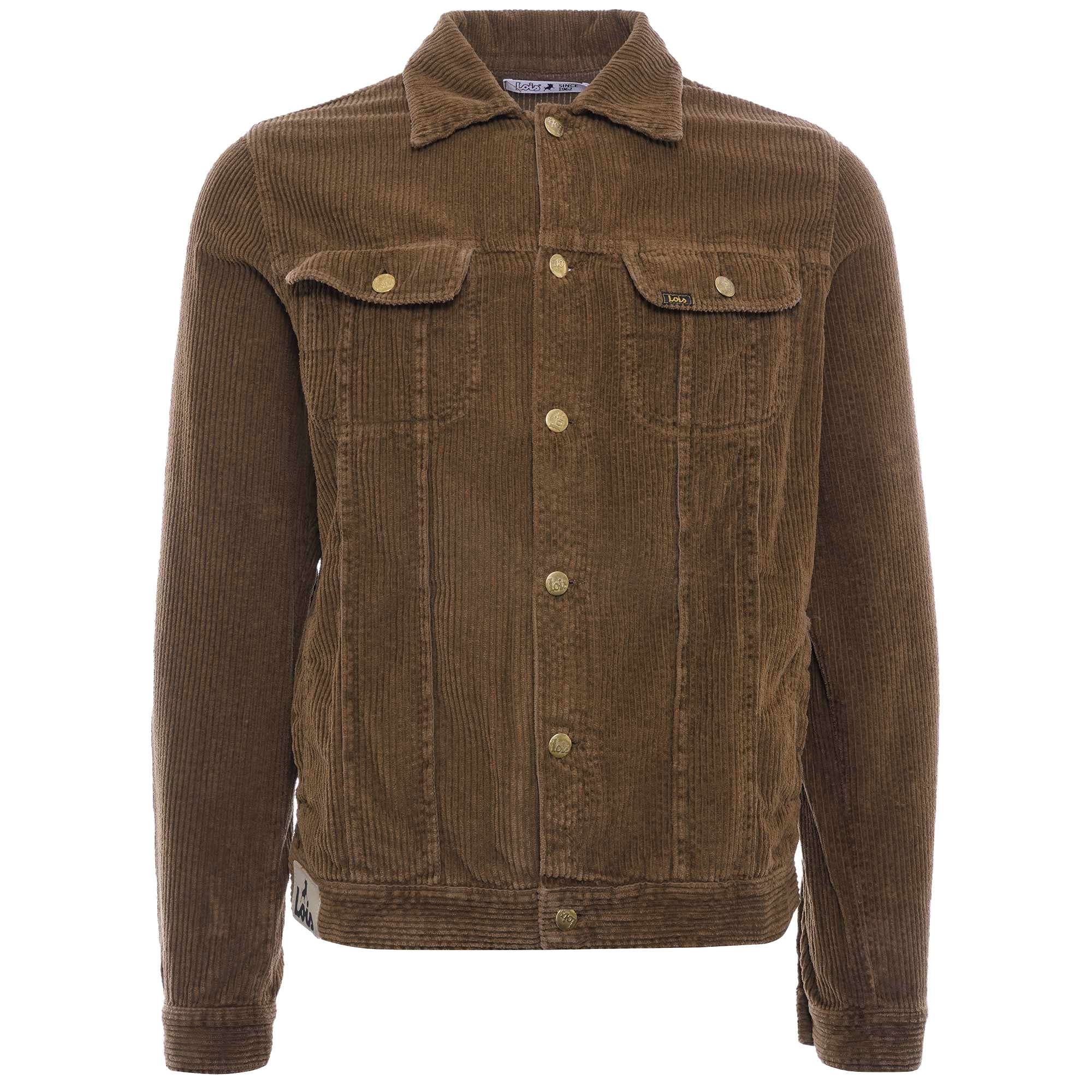 Tejana Jumbo Cord Jacket - Brown