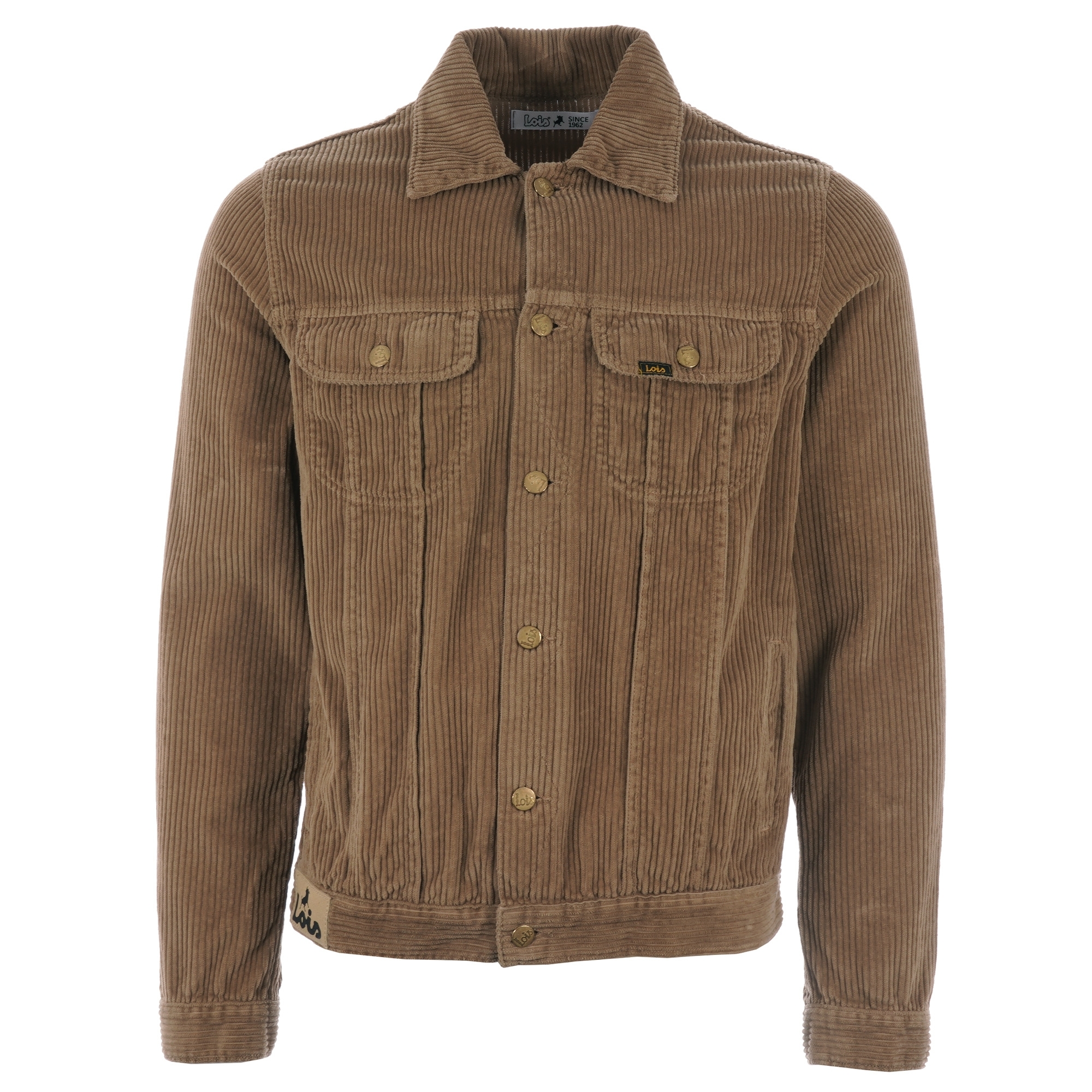 Tejana Jumbo Cord Jacket - Dark Sand