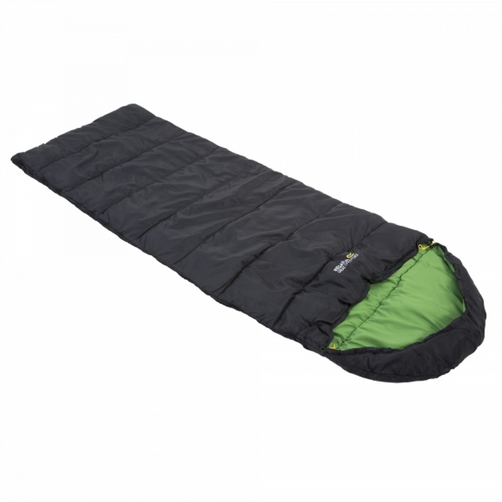 Regatta Unisex Hana 200 Mummy Sleeping Bag - Black - One Size