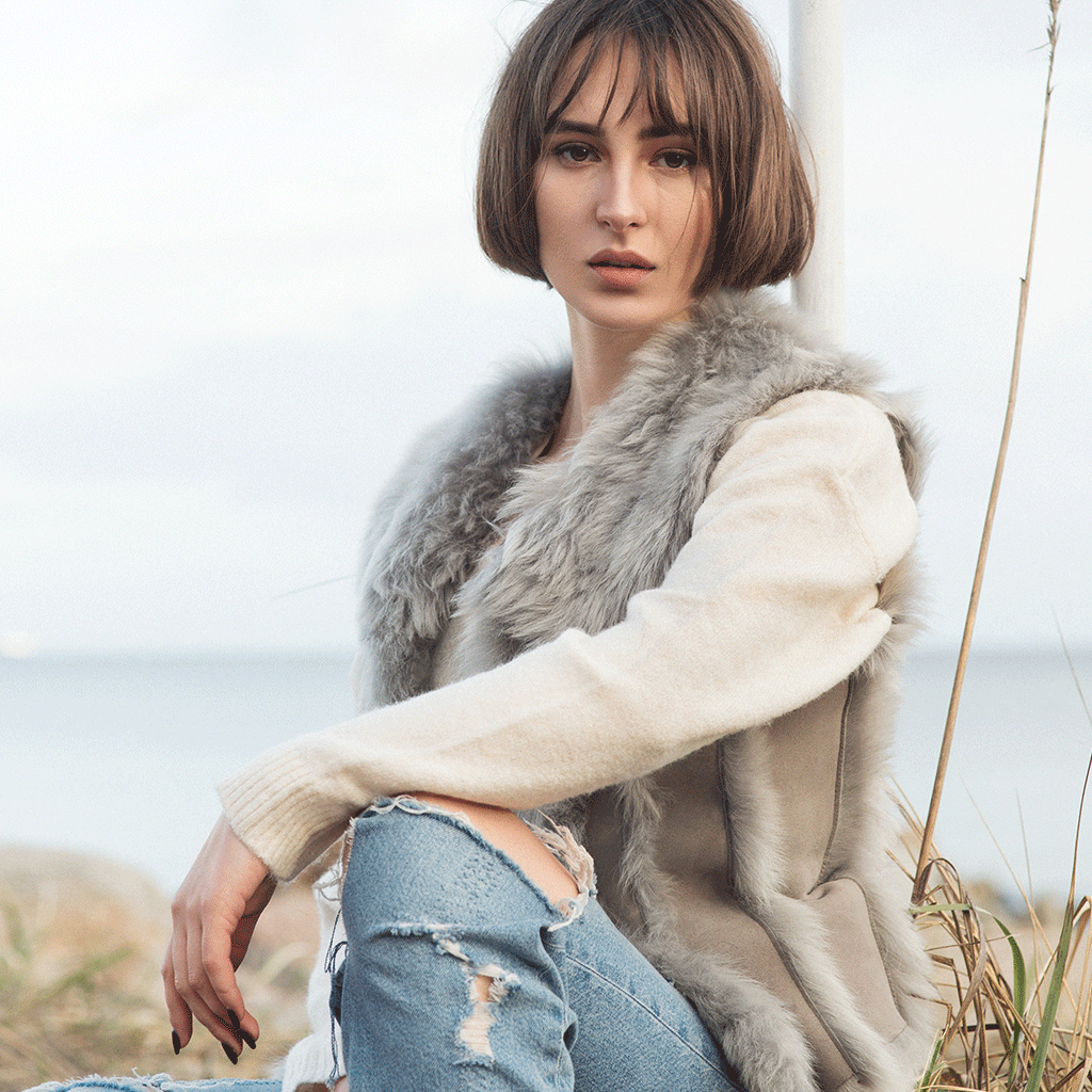 Grey Piece Toscana Gilet, Grey