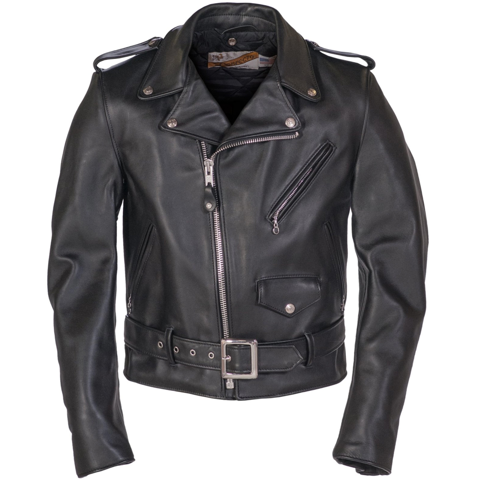 Schott NYC Classic Perfecto 618 Leather Motorcycle Jacket